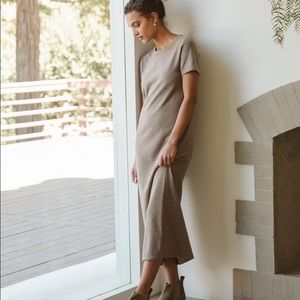 Taupe Jenni Kayne Everyday T-Shirt Dress XS